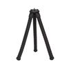 Mini Flexible Tripod Stand 14 Inch Screw Portable Tripod with Hidden Phone Holder Cold Shoe Mount