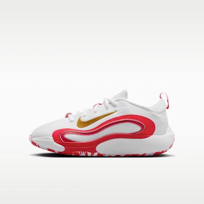 Nike ISOFLY Rebound And Breathable Low top Basketball Shoes Kids 36