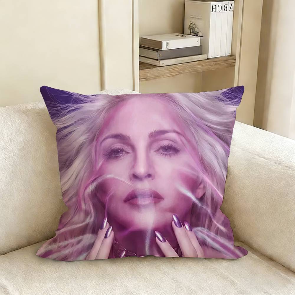 M-Madonna C-Confessions I Feel So Free Pillow Cover Sofa Cushion Cover Home Room Decoration Children Gift