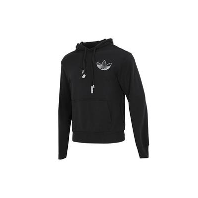 adidas Originals Adicolor Hoodie mit Sportlich-Lässigem Logo Herren Oberteile Schwarz HS1998