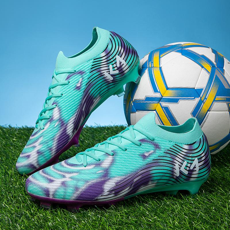 Non-slip and Durable Football Shoes Young Men's and Women's Long Nails Breathable and Stable Wear-resistant Training Game Football Shoes