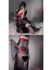 2025 Sexy Quick-Release Kimono Pajamas: Seductive Japanese Dark Robe