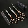 7-inch Curved Pet Grooming Scissors Set for Dogs – Popular Trimming Tools Collection