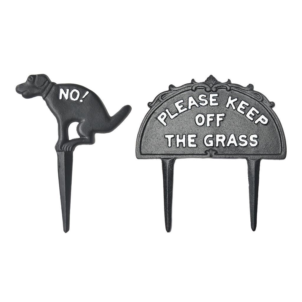 Gartenschilder, Keine Kacka Hundeschilder für den Garten, Bitte Hundekot aufheben Schilder, Hundekot Schild, Keine Kacka Hundeschilder für Garten