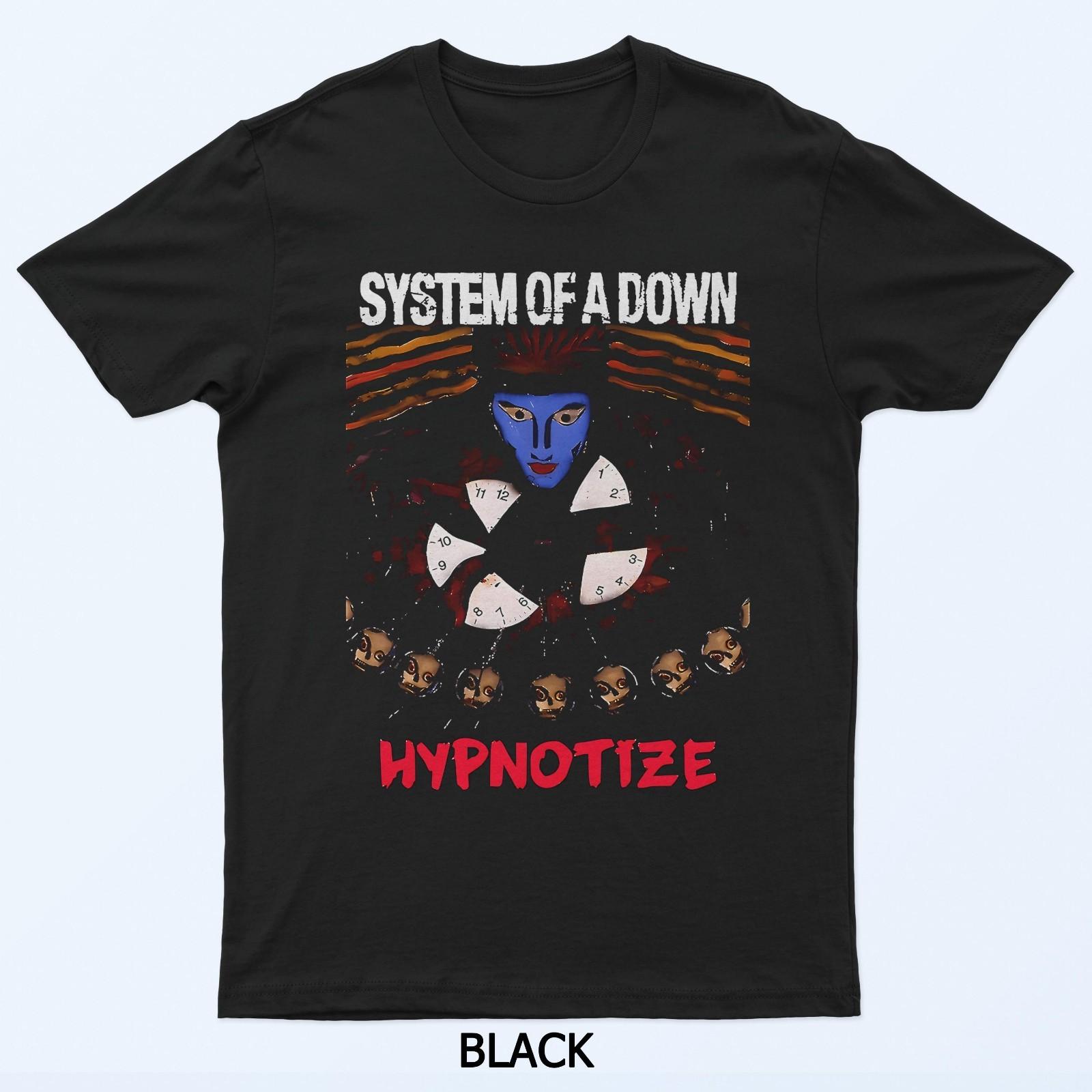 

System Of A Down Hypnotize Чорна футболка XL