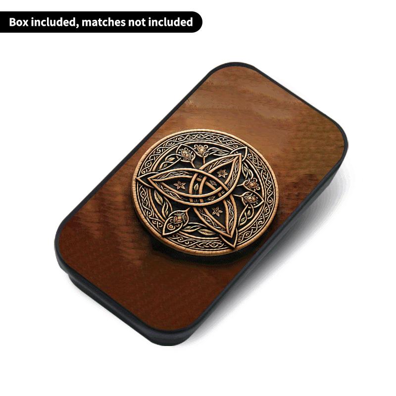 Black Rose Wood Box Heart Shaped Rustic Charm No Matches Included