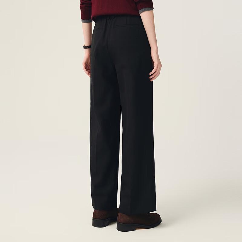 Teenie Weenie Women's Relaxed Straight-Leg Casual Pants