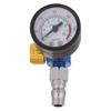 Pressure Regulator For Spray Gun, Zinc Alloy Inline Moisture Separator With Gauge, Adjustable Air Filter Regulator For