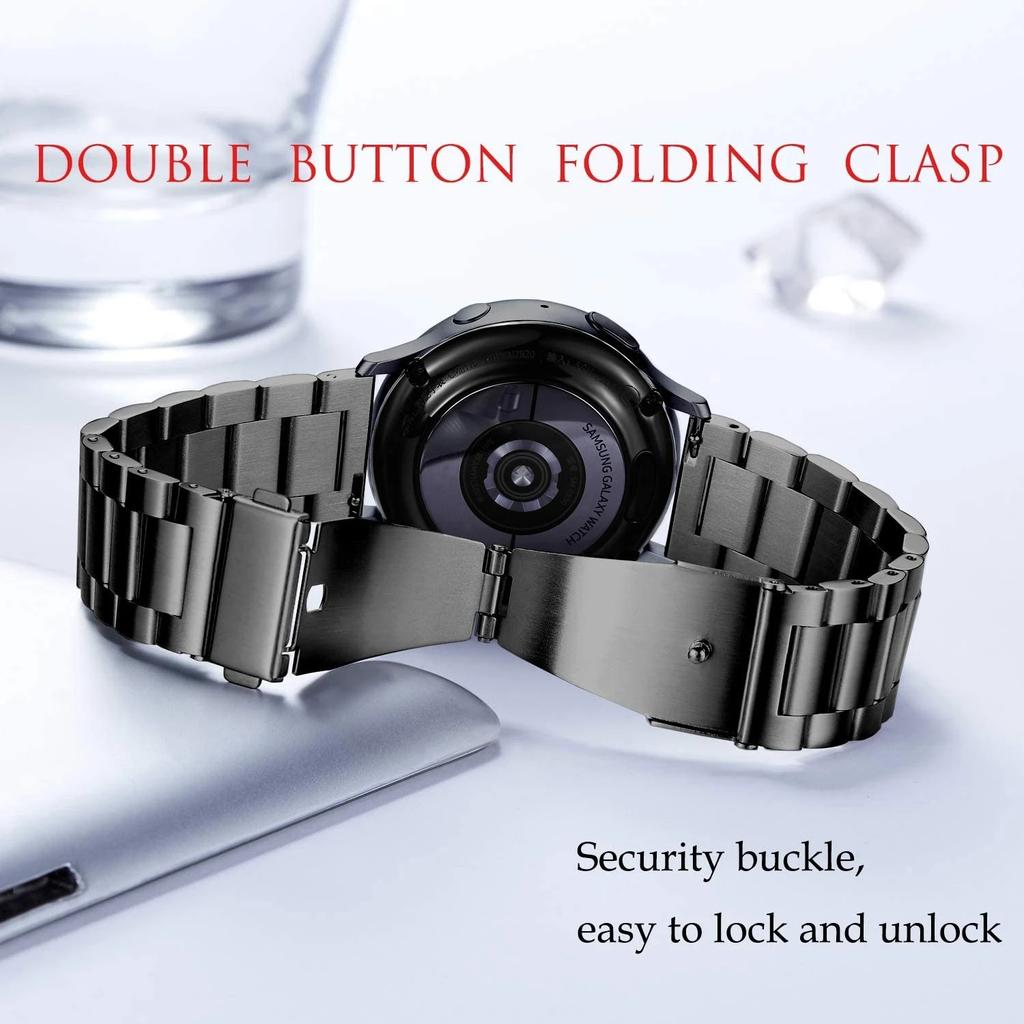 Metal Strap For Huawei Watch GT2 Pro GT 4 3 46mm Smart Band Bracelet Stainless Straps For Samsung Galaxy Watch 3 45mm Wristband