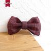 MUTTCO UBT-006 Double Layer Dog Collar Bow Tie