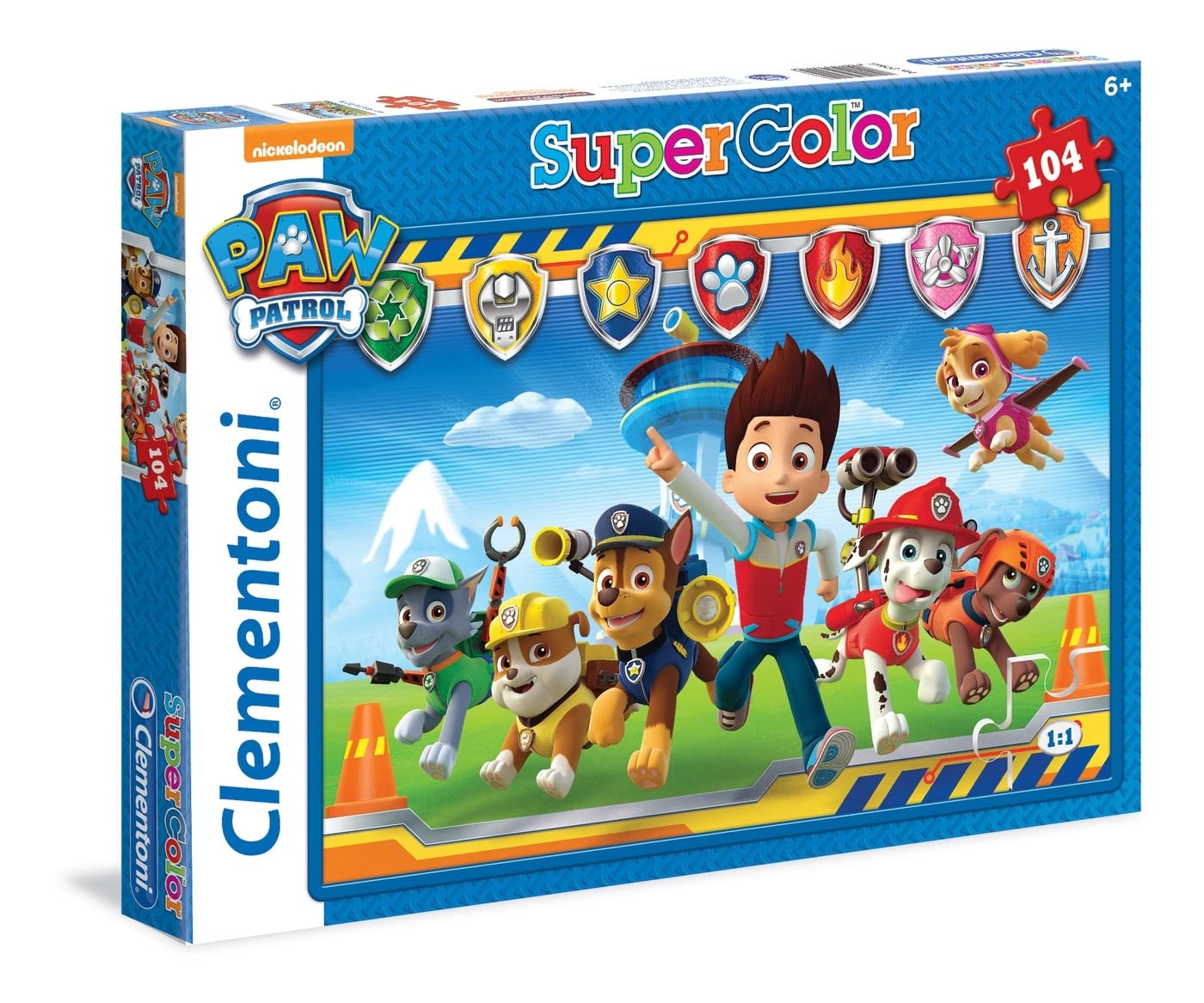 

PAW PATROL Jigsaw Puzzle 104 Pieces x 9456 48.5cm 33.5cm [Used]