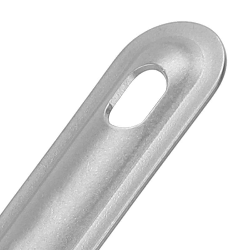 Cuillère de Camping à Long Manche Légère Titane Vaisselle Résistance à la Corrosion Spork/Cuillère Matériel de Camping
