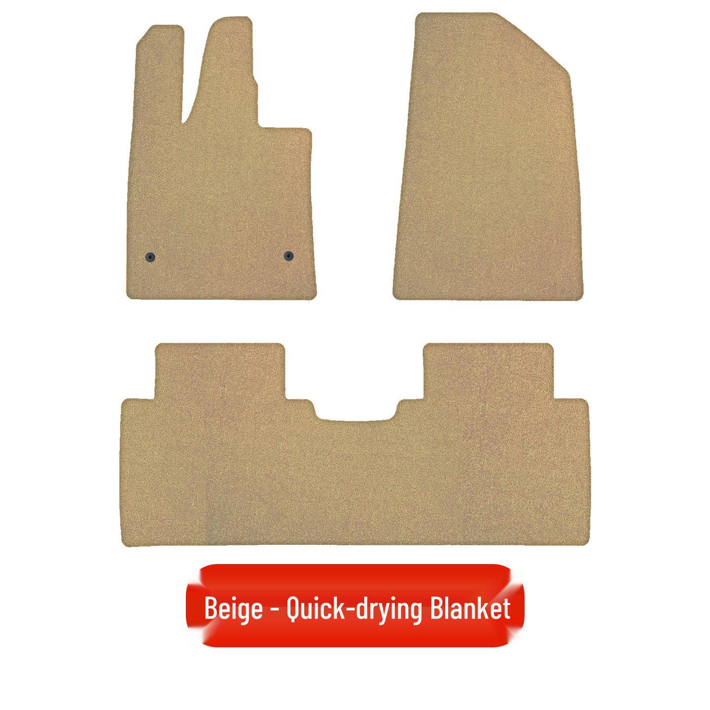 Toyota BZ4X 7-Seater Custom Floor Mats: Quick-Drying, Protective Interior Modifications.