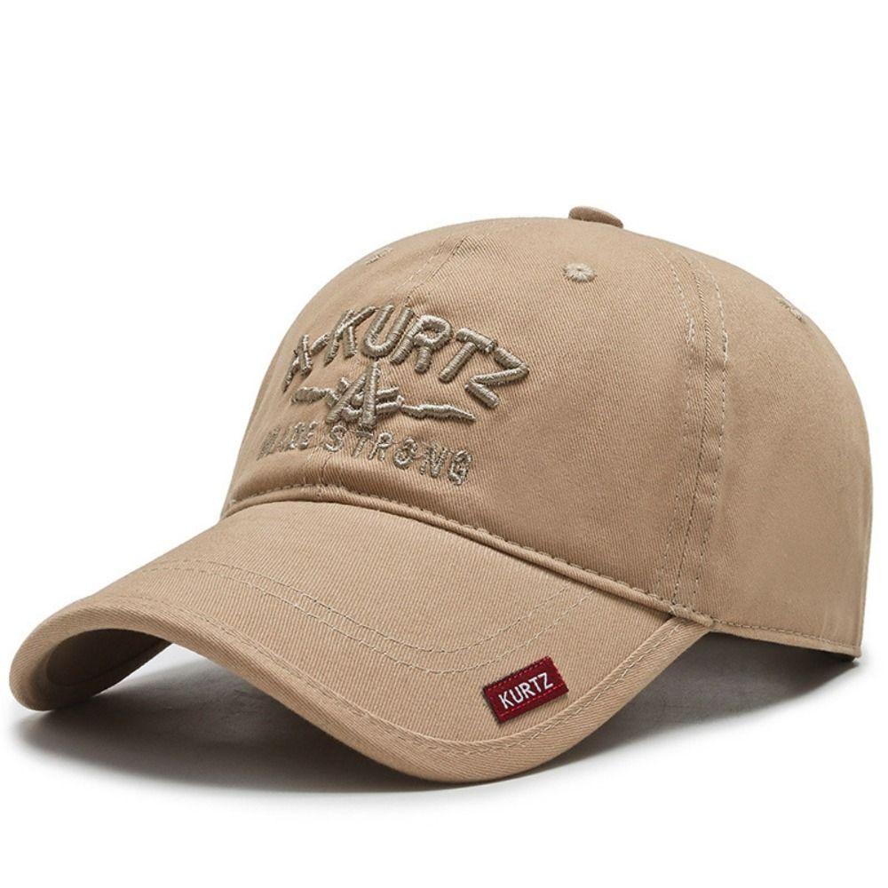 Cotton Peaked Cap Adjustable Streetwear Sunscreen Hats Vintage Snapback Caps  For Man Women Unisex