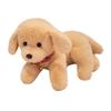 Soft Labrador Plush Doll With Bell Collar Decoration For Children And Nap Time