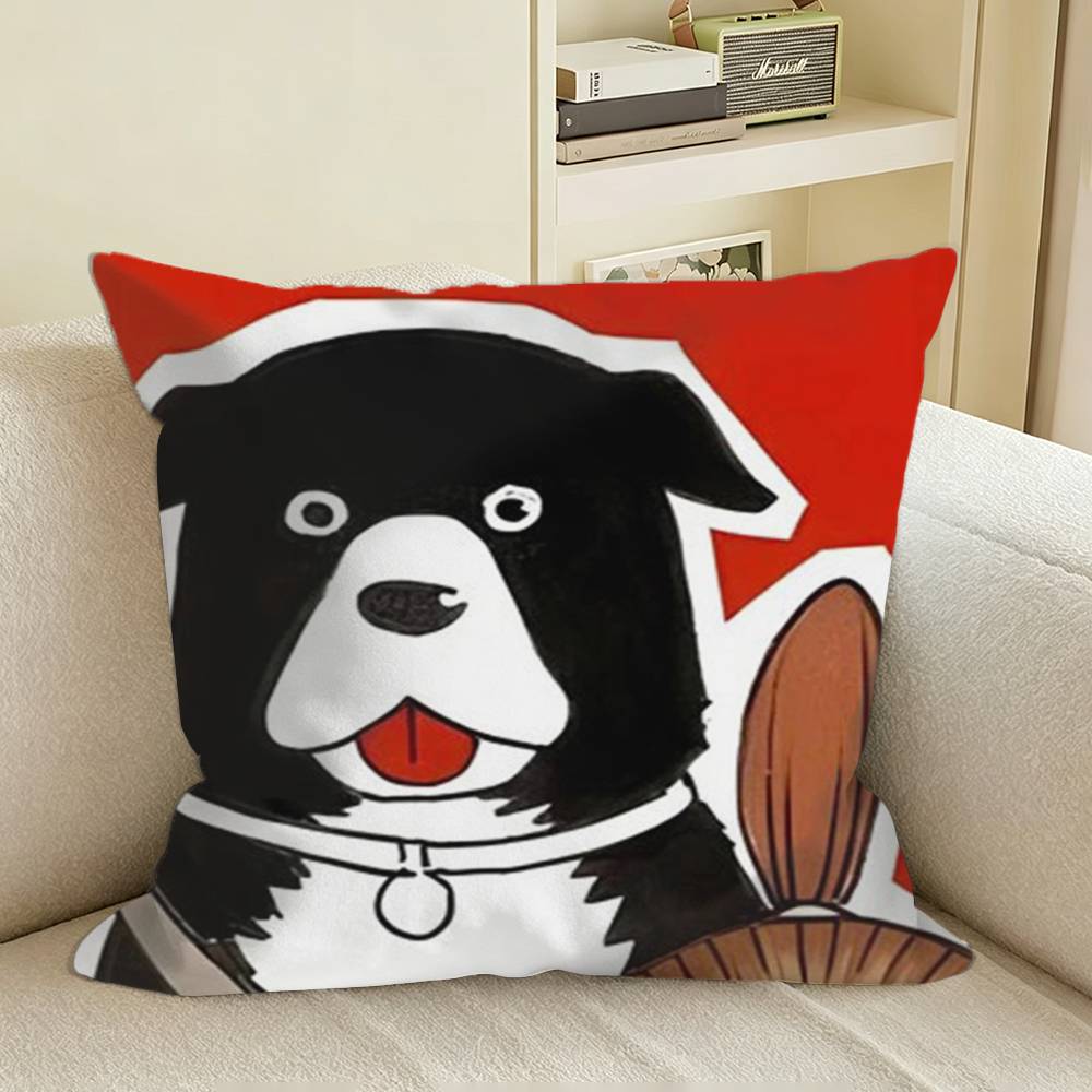 FAFullmetal Alchemist Anime Merchandise Square Sofa Pillow Cover Solid Color Living Room Home Decor Cushion Case