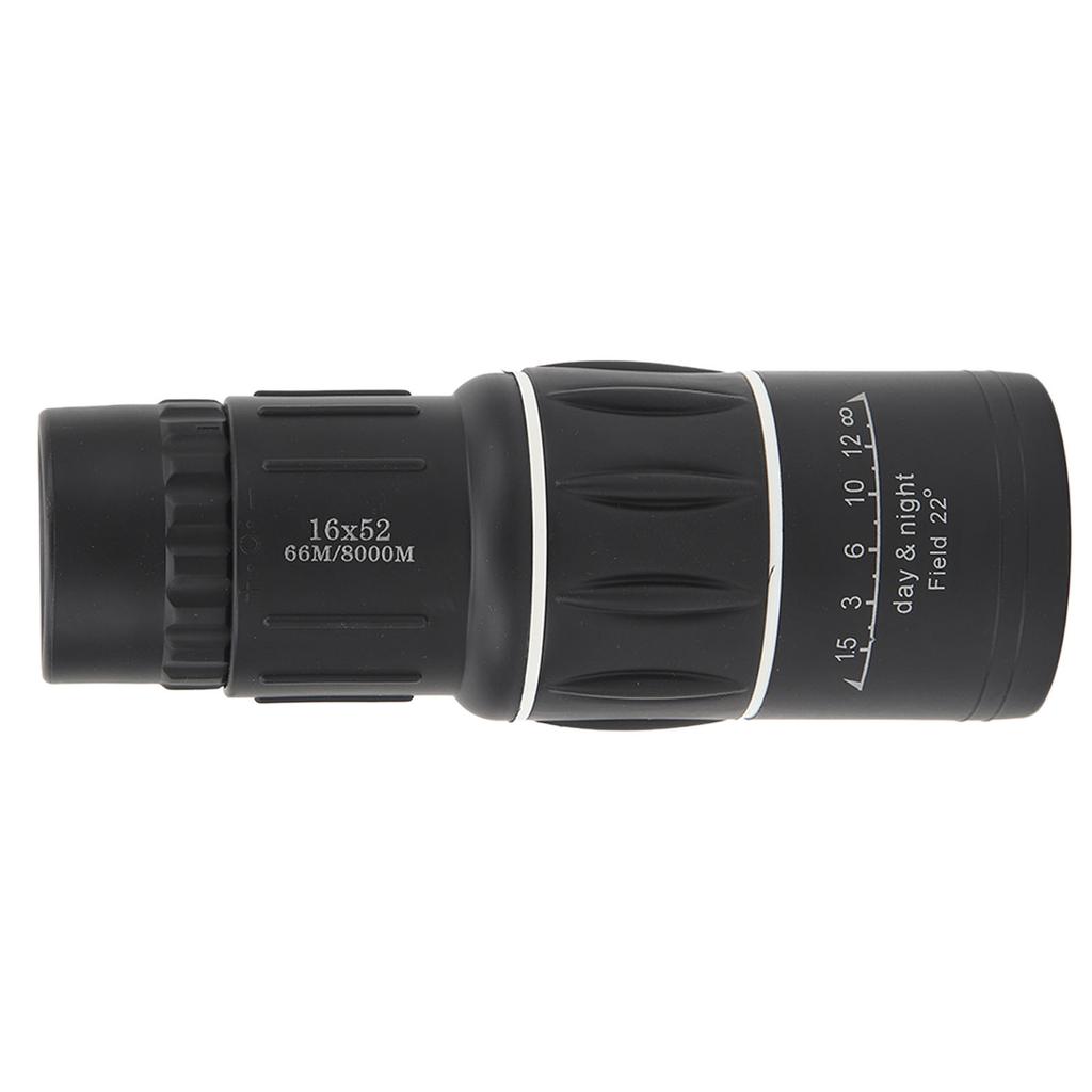 High Definition Ultra Light  Telescope 16x52 Black HD Monoculars Portable  Telescope Black Portable  Telescope