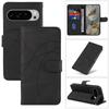 Magnetic Leather Wallet Case for Google Pixel 10 9 9A 8 8A 7 7A 6 6A Pro XL 5G Phone Flip Cover Kickstand Curve Line Shockproof