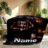 Custom Name Personalized Betty Boop Print Blanket, Home Decor, Bedroom, Sofa, Camping, Couch, Gifts for Birthday Christmas
