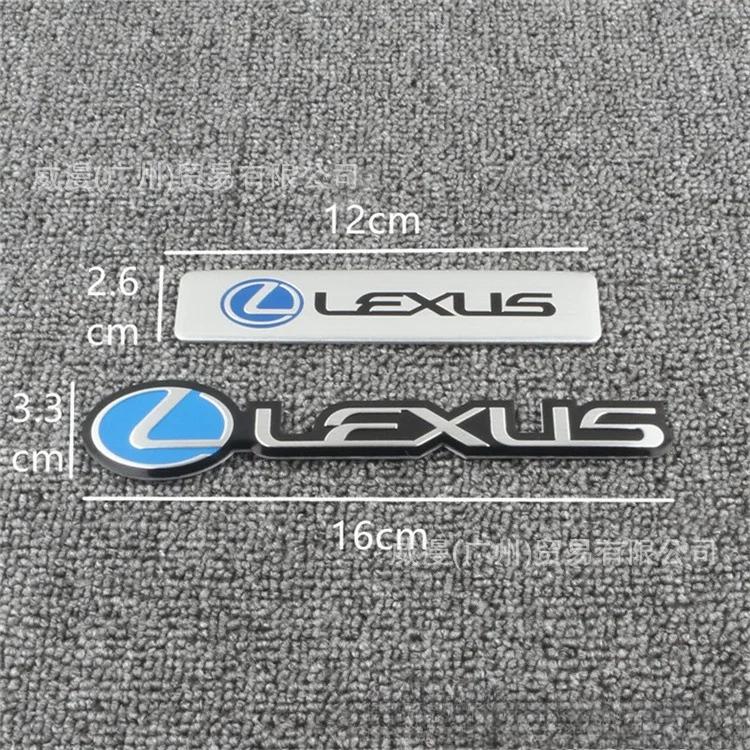 For Lexus F SPORT Fsport GS GX IS LS LX NX RX UX CT LC RC GX460 CT200h IS250 ES 220D IS200 Emblem Badge Sticker Logo Decal Trim XM6