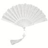 3Pieces/Set European-style vintage floral handheld folding fan, elegant style, decorative accessory for single parties, a perfect summer gift for