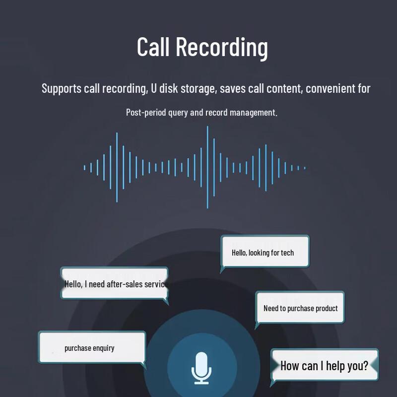 Weiling V821W Gigabit Wireless IP Phone (CN Version)
