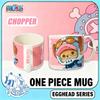 High Quality 1pc Official One Piece Egghead Arc Mugs-Luffy(Gear5/)ZoroChopper In Egghead Design Ceramic Drinkware for Manga Enthusiasts