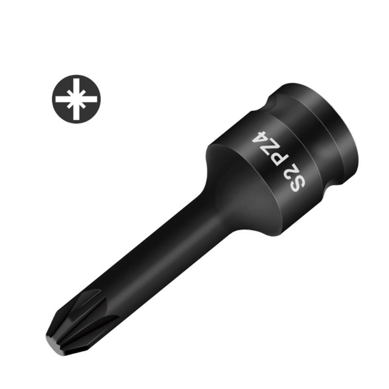 3/8'' Slotted/Cross Screwdriver Bit Sockets Sleeve Nozzles Nut Driver Set Screwdriver Set Bit Sets Tools Socket Wrench