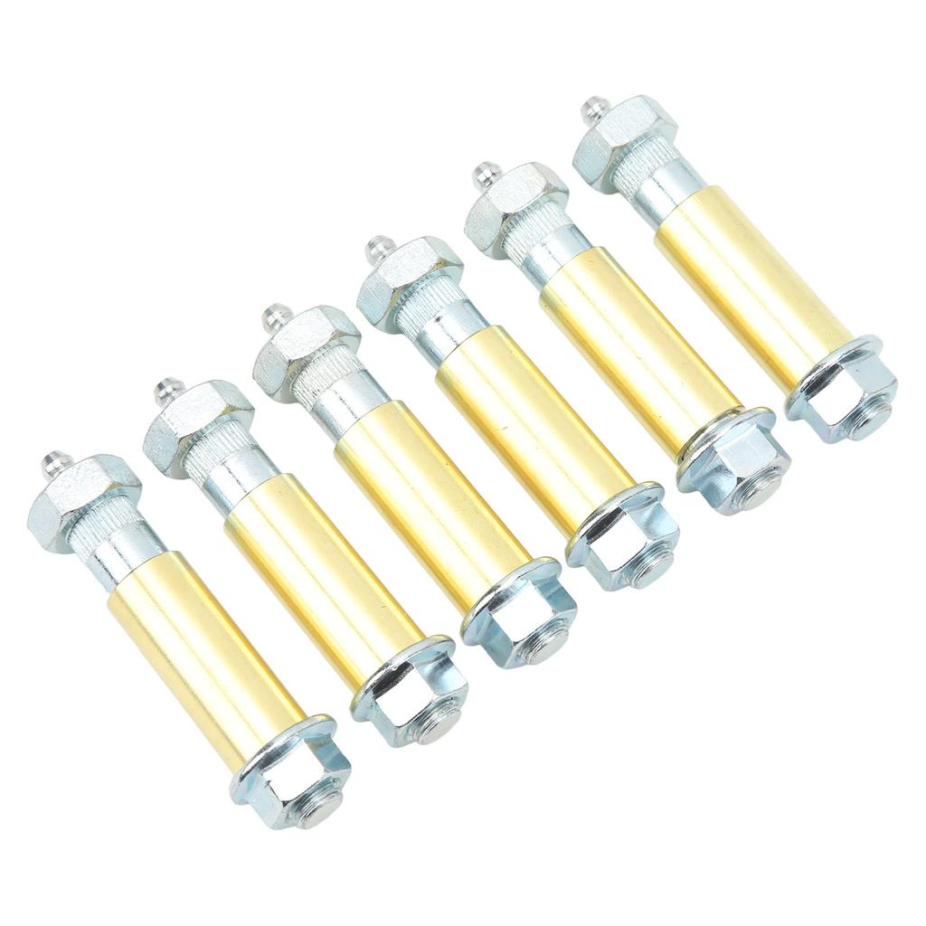 Heavy Duty Shackle Upgrade Kit with Bronze Bushings Tandem Axle RV Trailer Suspensions for CRE3000 with 2.25in Shackles