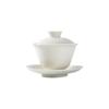 Japanese Grass Ash Ceramic Gaiwan Chinese Kung Fu Tea Set Household Teaware Tureen Retro Covered Bowls Porcelain Tea Ceremony