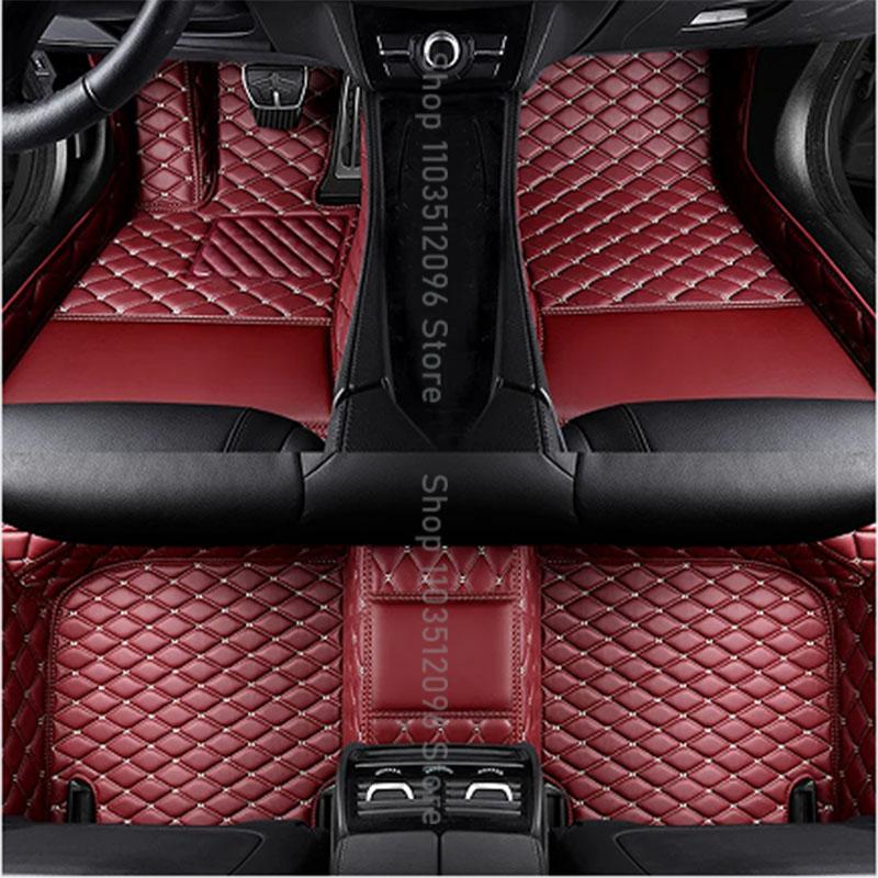 Custom High Quality Car Floor Mat for Toyota Highlander 5 Seat Hybrid 2025-2025 Vios  Anti Dirty Durabler Leather Carpet
