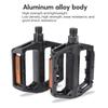 Sealed Bearing 9/16'' Thread Alloy Mountain Bike Pedals Lightweight Bike Pedals