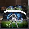 Football enthusiast Duvet Cover pillowcase Bedroom Decoration Children Gift adult Single Double bed Large SizeZip Duvet Cover