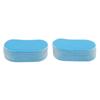 60pcs Mouth Tape Lemon Flavour Anti Snoring Promotes Nose Breathing Snore Reduction Mouth Sleep Strip Blue