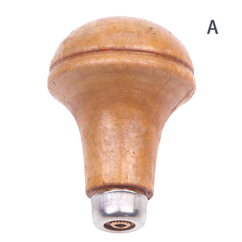 Jewelry Craft Handle Pin Vise Vice Wooden Handle With Chuck Wrapping Drill Tool