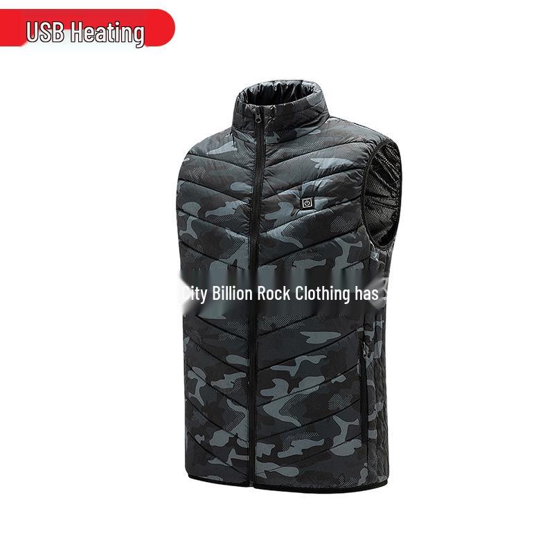 Unisex Rechargeable Winter Smart Heating Vest