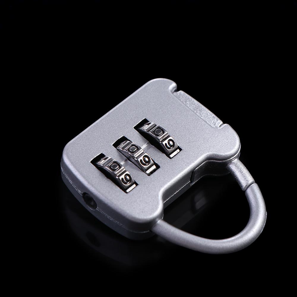 Zinc Zinc Zinc Alloy 1Pcs Student Dormitory Digit Code Password Durable Zipper Lock Padlock Lock Trolley Case