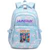 KPop Demon Hunter Backpack HUNTR/X Saja Student Women Cartoon Bookbag Lightweight Water-Resistant Large Capacity