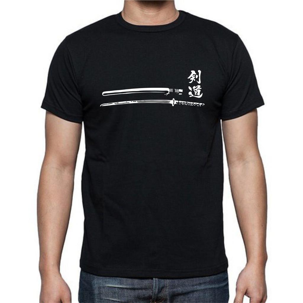 Sword Japanese Symbols T Shirt Mens Womens Tees Top Tee
