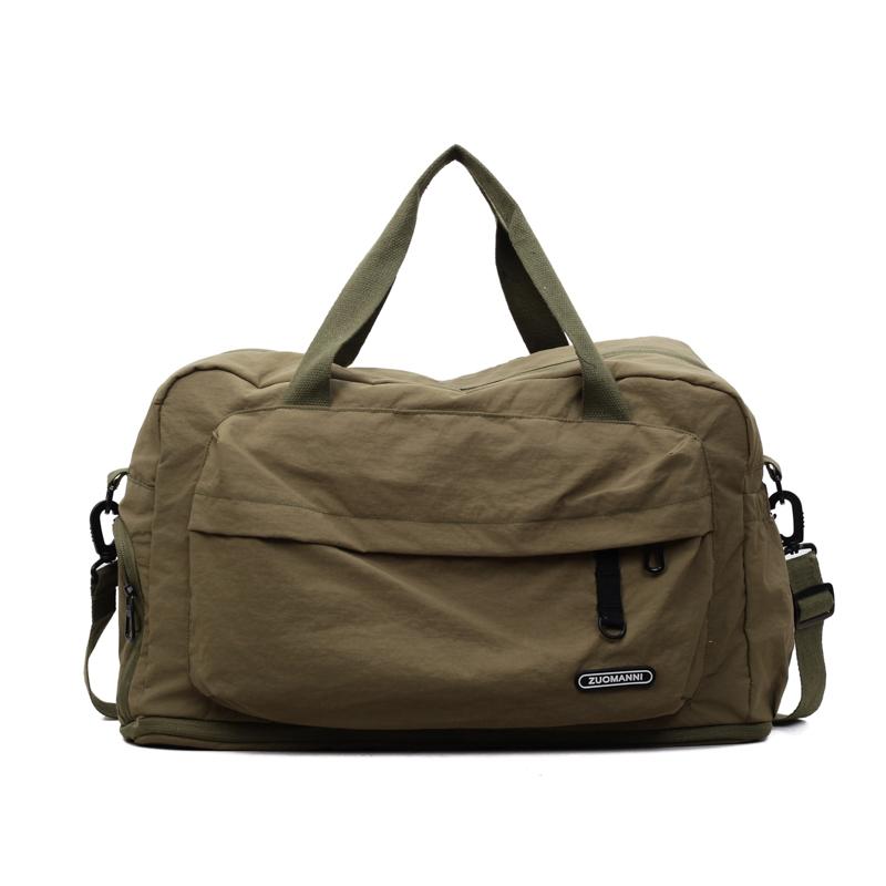 Women's Lightweight Foldable Travel Duffel Bag,Large Capacity Multi Compartment Travel Luggage Bag,Nylon Sports Gym Tote Bags