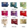 Embroidered Flower Women Tassels Handbags Retro Handmade Zipper National Small Bag Card Storage Ethnic Style Coin Purse