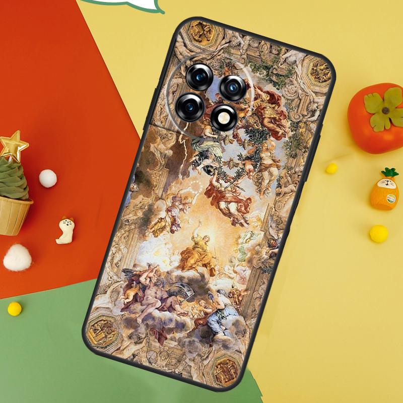 Renaissance Art Painting For OnePlus 11 12 8 9 10 Pro 8T 9R 10R 10T Case For OnePlus Nord 2 2T CE 3 Lite N100 N200