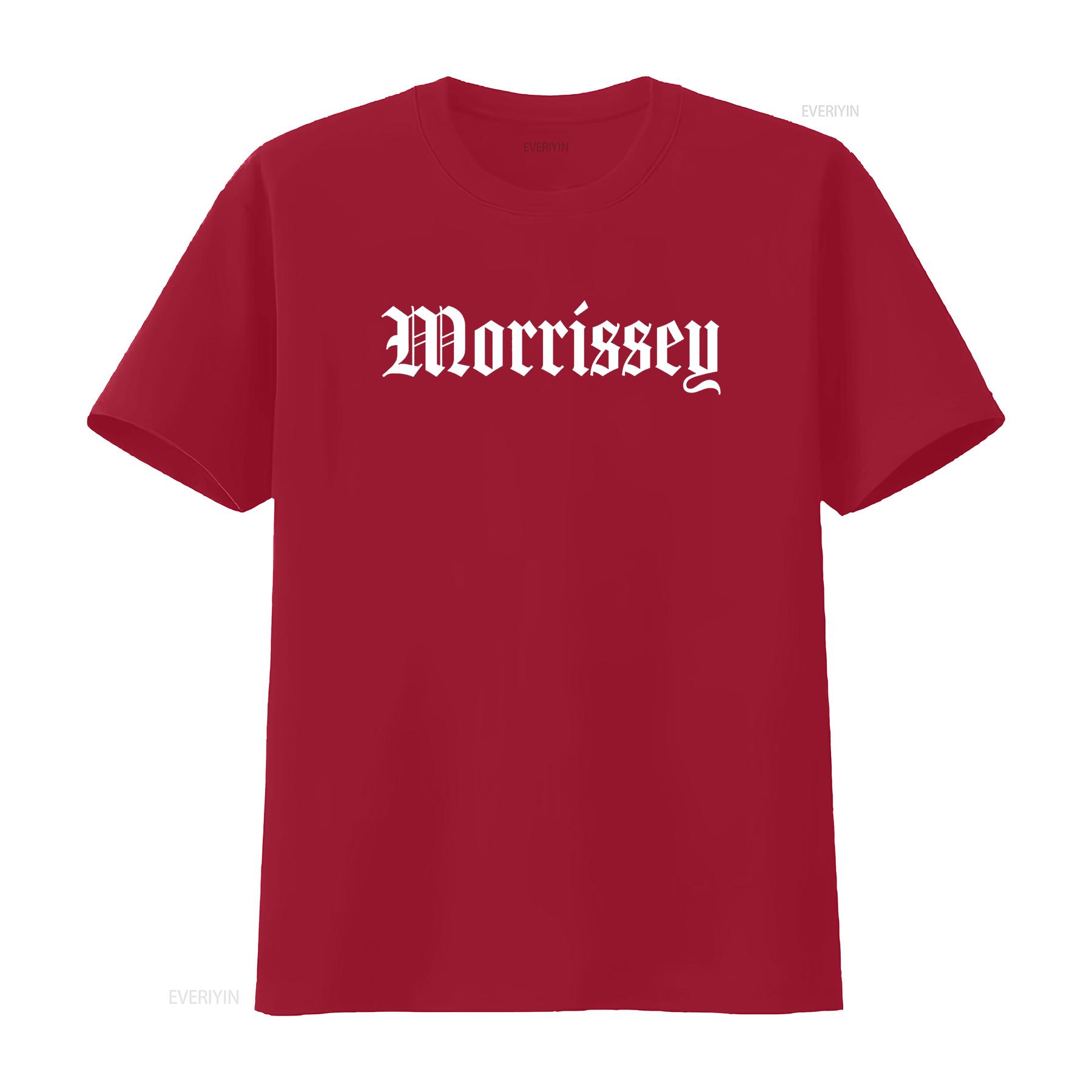MORRISSEY Family Name T Shirt vintage Washed Soft Unisex Stylish streetwear Top For Everyday Wear Versatile Comfortable S
