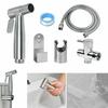 High-quality Stainless Steel Spray Gun Set For Women's Cleaning Toilet Cleaning And Water Pressure Boosting 304 Stainless Steel Gun With Modern