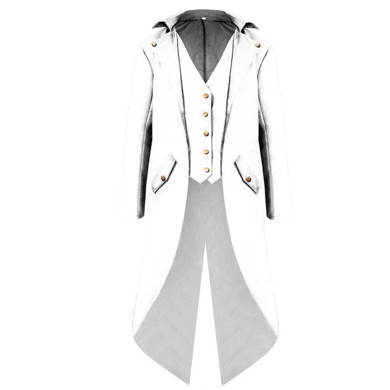 Coat Steampunk Mens Vintage Jacket Victorian Coat Mens Uniform Cosplay Costume
