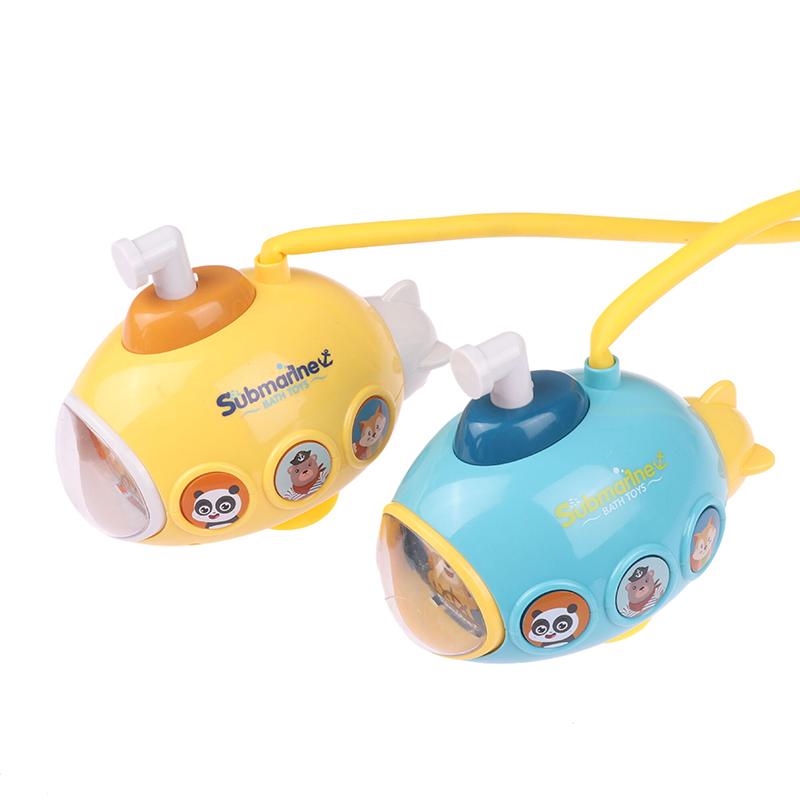 Baby Bath Toys For Kids Electric Submarine Shower Sucker Baby Toys Spray Water Toys Bathtub Toys Sprinkler Baby Shower