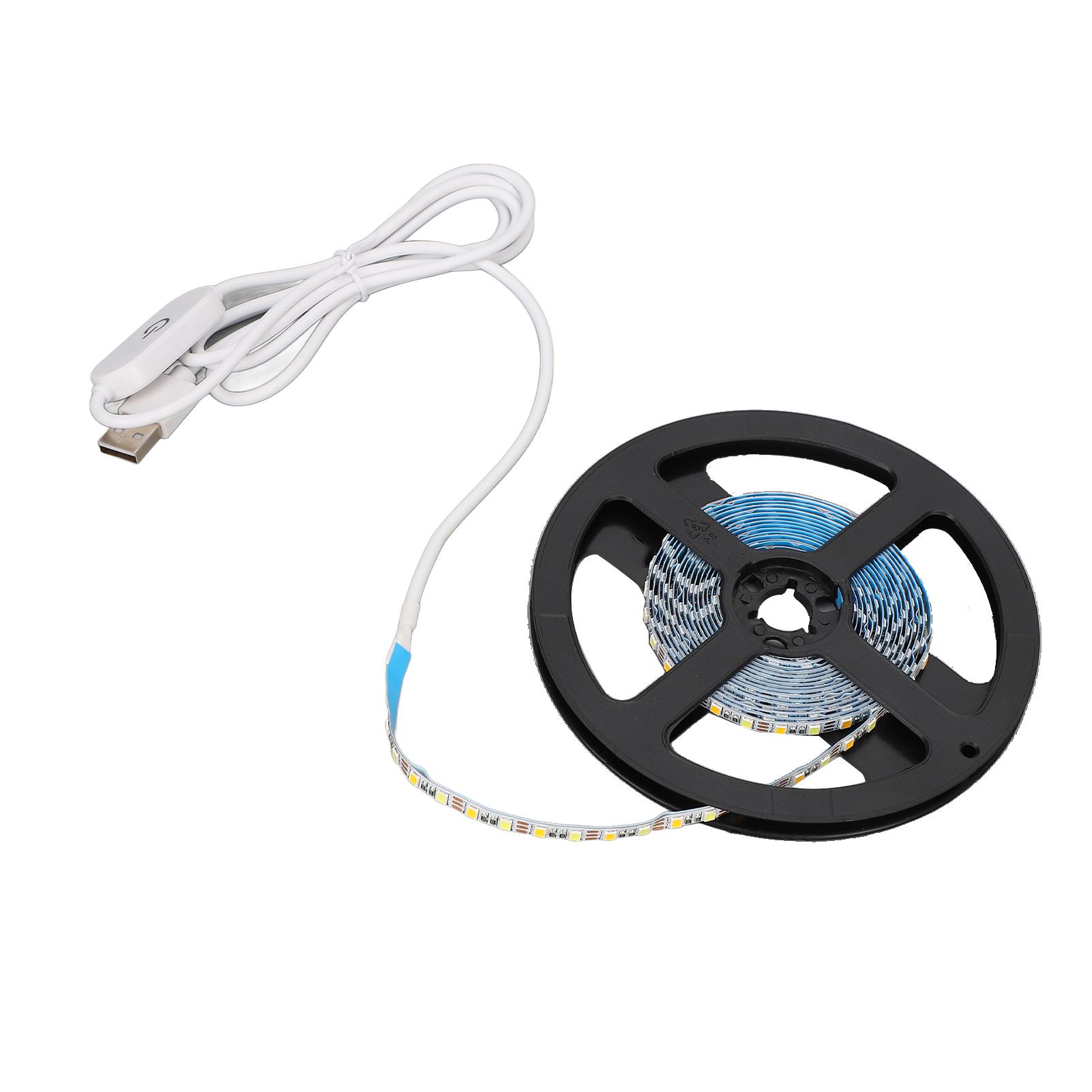 

9,8-футовый светодиодный светильник для туалетного зеркала с сенсорным управлением, гибкая лента для макияжа с разъемом USB