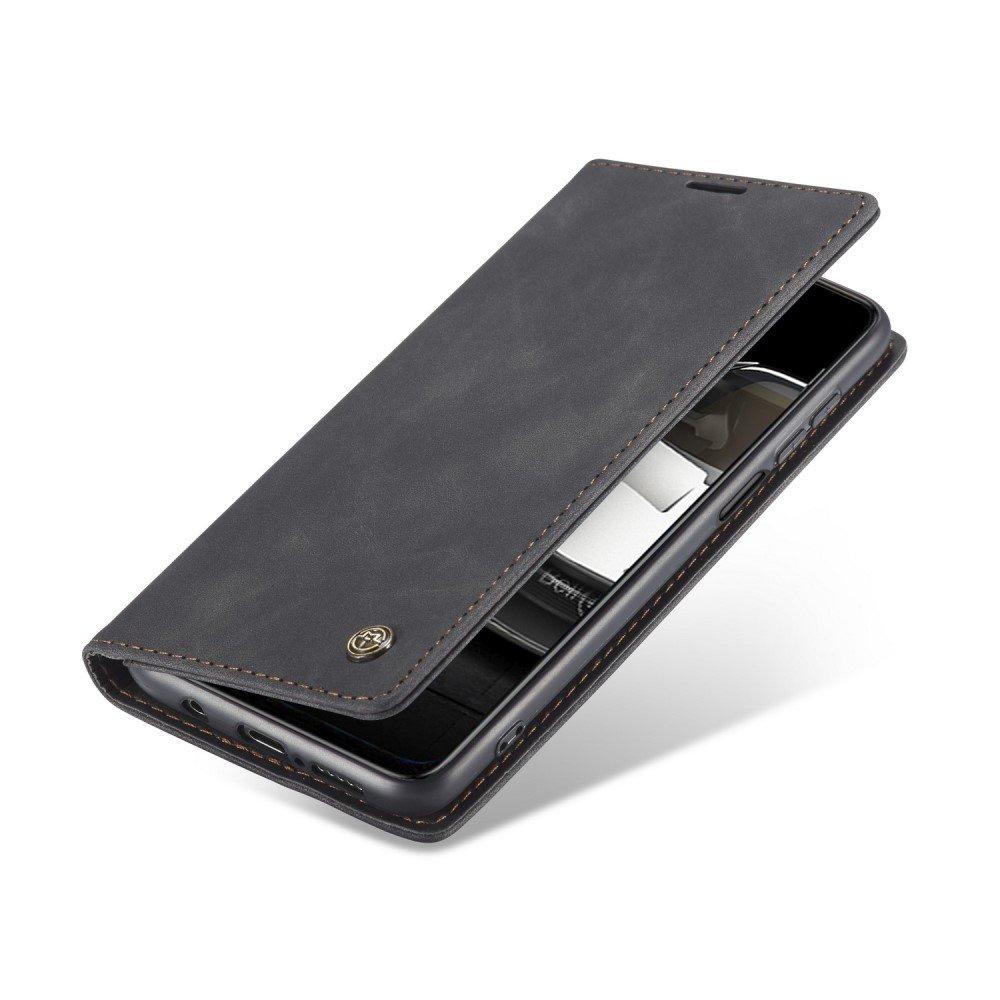 CASEME Case for Xiaomi for Redmi Note 9s / 9 Pro, Leather Wallet Case, Black