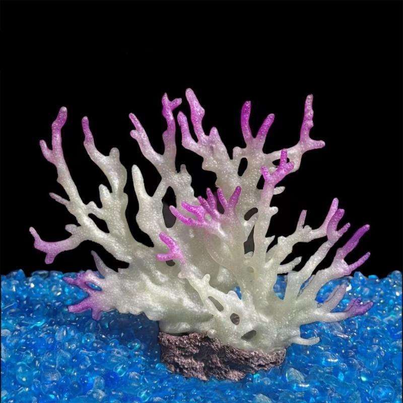 Artificial Coral Decorative Plant Tree Decors for Fish Tanks Ornaments Colorful Ornaments Plant for Terrarium Plant