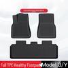 Tesla Model 3/Y TPE Trunk & Front Trunk Mats, Car Floor Mat Accessories